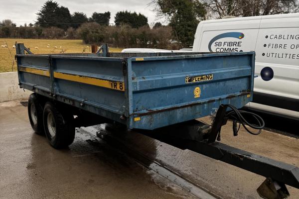 Fleming TR8 Dropside Trailer